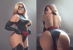 captain marvel from avengers by phophopho