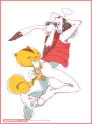 2boys anthro furry gay king_kazuma male male/male male_only polly_possum summer_wars tagme yaoi