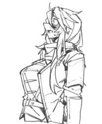 1girls blush breasts celtor_(deepwoken) clothed deepwoken open_mouth roblox roblox_game robloxian shigezie sketch source_request tagme