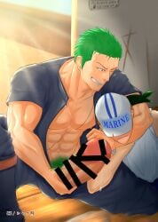 marine (one piece) from one piece by syakenokumasan