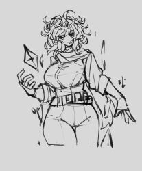 1girls big_breasts breasts clothed clothing deepwoken female female_only roblox roblox_game robloxian shigezie sketch solo source_request tagme thick_thighs thighs