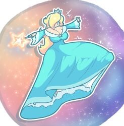 princess rosalina from mario (series) by viviluxe