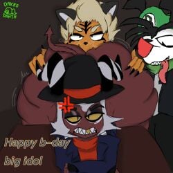 crimson (helluva boss) from helluva boss by dakkodanth
