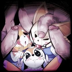 <3_eyes 1:1 3boys 3girls aggressive_retsuko ailurid antelope anthro ball_gag big_penis canid canine color_edit disembodied_penises double_v_sign erection female female_focus fennec fenneko flaccid_penis foreskin foreskin_folds fox fully_retracted_foreskin gag gagged genitals gesture glans group group_sex heart humanoid_genitalia humanoid_penis inner_foreskin intact looking_at_viewer male male/female male_pov mammal office_lady partial_male pearly_penile_papules penis penis_awe penis_everywhere penis_grab red_panda retracted_foreskin retsuko sanrio sex smile smooth_fur tsunoda uncut v_sign vein veiny_penis xu53r