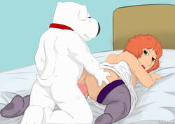 absurd_res ambiguous_penetration anthro anthro_penetrating anthro_penetrating_human brian_griffin canid canine canis dog doggy_style domestic_dog duo family_guy female female_penetrated from_behind fur hi_res human human_on_anthro human_penetrated interspecies intraspecies lois_griffin male male/female male_penetrating male_penetrating_female mammal penetration tabaarus white_body white_fur zoophilia