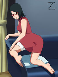 sarada uchiha from boruto: naruto next generations by arekusanderu