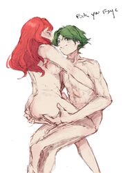 albein_alm_rudolf_ii alm_(fire_emblem) anthiese_lima ass big_ass c0_nes celica_(fire_emblem) completely_nude english_text fire_emblem fire_emblem_echoes:_shadows_of_valentia fire_emblem_gaiden light-skinned_female light-skinned_male light_skin nintendo nude nude_female nude_male sex text