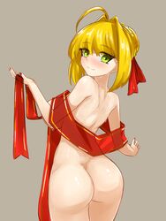 1girls absurd_res fate/extra fate/grand_order fate_(series) highres nero_claudius_(fate) nude nude_female steamingtofu