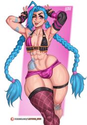 jinx (league of legends) from league of legends by lettuce uwu