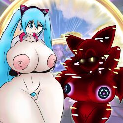 hatsune miku from sega by sinfulstars