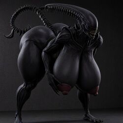female xenomorph fan art