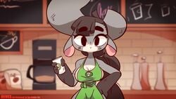 1girls animated anthro apron barista breast_milk breast_milking coffe_shop coffee coffee_cup color diives furry iced_latte_with_breast_milk lactation longer_than_30_seconds meme milk patreon_reward skinny sound starbucks tagme video voice_acted xingyun xingzuo_temple