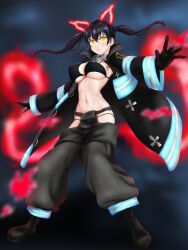 kotatsu tamaki from enen no shouboutai by aw (artist)