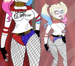 harley quinn from dc by dncsamsonart