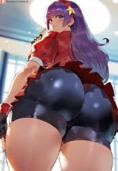 athena asamiya from king of fighters by meiogun