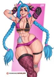 jinx (league of legends) from league of legends by lettuce uwu