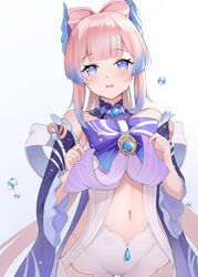 sangonomiya kokomi from genshin impact by amco