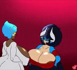 1girls 2futas 404yaiba animated anthro ass balls big_ass big_balls big_breasts big_butt big_penis blue_hair bodily_fluids breasts butt cum cum_in_pussy cum_inside duo_focus female female_penetrated futa_on_female futanari genital_fluids genitals group group_sex gynomorph gynomorph/female gynomorph_penetrating gynomorph_penetrating_female hair horn huge_ass huge_balls huge_breasts huge_butt huge_cock huge_penis huge_thighs hyper hyper_ass hyper_butt hyper_penis impregnation intersex intersex/female intersex_penetrating intersex_penetrating_female larger_futanari larger_gynomorph larger_intersex longer_than_one_minute looking_pleasured mating_press mcdraws missionary_position nicechan no_sound penetration penis repomorame ripples rippling_ass sex size_difference smaller_female tagme thick_thighs video