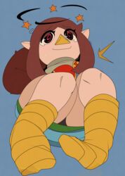 bottomless bottomless_skirt captain_kirb female medli rito the_legend_of_zelda the_wind_waker thick_thighs upskirt wind_waker young