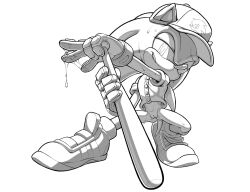 baseball_bat baseball_cap baseball_uniform cuntboy furry hotred intersex is_(artist) pussy pussy_juice servedasis slugger_sonic sonic_(series) sonic_the_hedgehog sonic_the_hedgehog_(series)