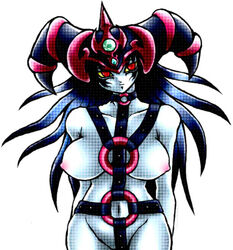 color dark_magician_of_chaos female female_only front_view rule_63 solo yu-gi-oh!