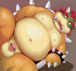 bowser censored lako male male_only mario_(series) nintendo straight_hair tagme