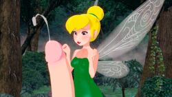 3d blushing butts69420 cum cumming disney fairy female forest forest_background hi_res highres illusion_soft koikatsu penis peter_pan_(disney) smaller_female sweat tinker_bell unseen_male_face