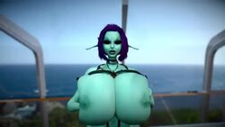 1girls 3d alternate_breast_size animated bare_shoulders big_breasts blue_skin breasts cleavage elf elf_ears elf_female elf_girl female female_only garry's_mod hair heterochromia hips humanoid hyper_breasts large_breasts lips long_ears long_pointy_ears mp4 no_sound pointy_ears purple_hair shadow66 short_hair solo soria thick_lips unreal_tournament video virtamate voluptuous waist wide_hips