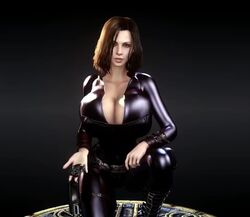 1girls 3d 3d_animation alternate_breast_size animated athletic athletic_female black_bodysuit black_hair blue_eyes bodysuit breasts bust busty catsuit cleavage corset curvaceous curvy curvy_female curvy_figure curvy_hips female female_focus female_only hips huge_breasts humanoid kate_beckinsale large_breasts leather long_video longer_than_one_minute nipples no_sound open_bodysuit open_clothes selene_(underworld) short_hair skin_tight solo_female thick thick_ass thick_legs thick_thighs tight_clothes tight_clothing tight_fit underworld unzipped unzipped_bodysuit vaako vampire video voluptuous wide_hips