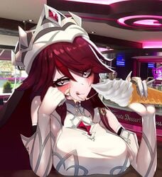 rosaria (genshin impact) from genshin impact by alloc (playable one)