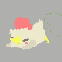 1:1 ambiguous_gender animated avian bird blush chicken chicken_(ultimate_chicken_horse) fart fart_cloud fart_fetish fist galliform gallus_(genus) lineless lying on_front phasianid relaxing short_playtime skunkinsly solo toony ultimate_chicken_horse wings