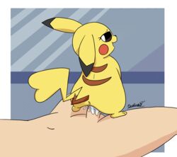 pikachu from nintendo by scorchedup