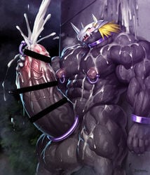 abs bara biceps bodybuilder cum cum_on_body cum_on_lower_body cum_on_penis cum_on_self cum_on_upper_body cumming cumshot digimon digimon_(species) gay hyper hyper_balls hyper_genitalia hyper_muscles hyper_penis hyper_testicles kurogonart kuroma male male_focus male_only muscle muscles muscular muscular_arms muscular_ass muscular_back muscular_legs muscular_male muscular_thighs nipples panting pecs sweating_profusely veins veiny_penis