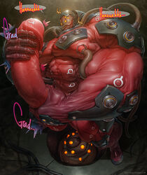 bara gay gigas_(tekken) male male_only rokudenashi tagme tekken