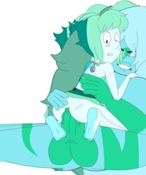 1futa 1girl1futa 1girls alien alien_girl alien_only anal animated ass color colored female futa_on_female futanari gem_(species) gif jasper_(steven_universe) lapis_lazuli_(steven_universe) larger_futanari pedroillusions sex smaller_female steven_universe white_background