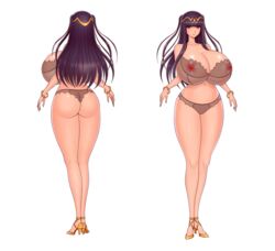 1girls akiranime ass back back_view backboob bangs bare_legs black_eyes black_hair black_nails black_panties breasts cleavage curvy fire_emblem fire_emblem_awakening high_heels hourglass_figure huge_ass huge_breasts large_breasts long_hair long_legs looking_at_viewer nail_polish navel nintendo nipples panties revealing_clothes see-through smile solo tharja_(fire_emblem) thick_thighs voluptuous white_background wide_hips