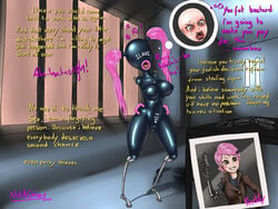 amputee blind blinded blindfold bodysuit bondage doll dollification drooling encasement female female_only female_urethral_insertion femsub forced gag handles handles_on_hips helpless latex latex_suit living_sex_doll living_sex_toy notashiny permanent_bondage permanent_transformation plug pussy pussy_plug q ring_gag sex_doll sex_slave slave slavegirl sounding text transformation urethra urethral urethral_insertion urethral_penetration urethral_plug urethral_tube