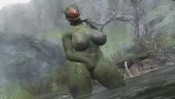 1girls 3d abs animated anthro argonian big_breasts coolmaster98 huge_breasts huge_thighs masturbation mp4 no_sound scalie seductive skyrim solo standing standing_in_water tagme the_elder_scrolls thick_thighs vaginal_masturbation video voluptuous wide_hips