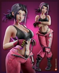 psylocke from marvel by francis brown