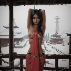 1girls ai_generated beautiful black_hair bondage bound braid braided_hair breasts captive captured captured_female chained chains choker collar cute cute_face dungeon female female_focus female_only femsub human human_female humiliated indian indian_clothes indian_female kidnapped kidnapping leash leash_and_collar long_hair looking_at_viewer looking_up medium_breasts nhumanfuture nude nude_female olive_skin original original_character perfect_body perfect_boobs photorealistic pink_clothing pink_saree realistic realistic_textures restrained saree seductive seductive_body seductive_female seductive_look short_hair skinny skinny_female skinny_submissive skirt skirt_only slave slave_girl slave_raid snow spoils_of_war standing submissive_female thin_waist tied tied_hands tied_up topless topless_female traditional_clothes