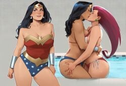 diana of themyscira from dc by phophopho