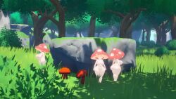 3d emotionless female fipetopia mushroom_girl mushroom_hat mushroom_humanoid plant plant_girl plant_humanoid shortstack tagme video