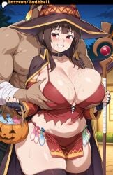 megumin from halloween by zadbhell