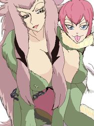 bleach female pointy_chin syugyoutyuu tagme zabimaru zabimaru_(monkey) zabimaru_(snake) zanpakutou_spirit