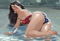 diana of themyscira from dc by phophopho