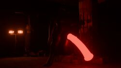 3d animated balls digitigrade equine_penis eyeless glowing_cock glowing_genitalia hyper hyper_balls hyper_cock loop looping male no_eyes penis short_playtime throbbing_cock