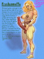 1futa absurdly_large_cock ass athletic balls big_cock big_lips big_penis bimbo_lips blonde_hair blush breasts chains character_sheet dickgirl earrings erection female fit frankennette_(iacycle) fully_nude futa_only futanari hairy_balls horsecock horsecock_futa huge_breasts huge_cock iacycle intersex large_ass large_breasts large_butt large_penis monster_cock monster_girl muscular muscular_arms muscular_female muscular_futa muscular_thighs nipple_piercing nipple_rings original_character patchwork_creature patchwork_skin penis pierced_nipples precum precum_drip pubic_hair shackles solo stitches thick_eyebrows undead veiny_penis zombie_girl