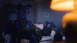 nightmare bonnie from five nights at freddy's by steelvile