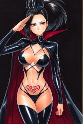 momo yaoyorozu from my hero academia by aidude