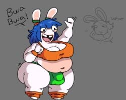 rabbid from raving rabbids by sillychubbytoad